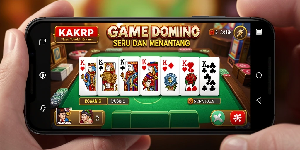 Tampilan seru dari gameplay KAKRP yang menarik dan interaktif.
