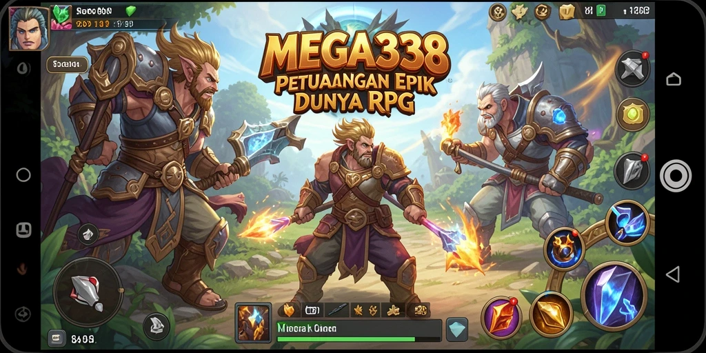 Tampilan gameplay MEGA338 yang mendebarkan dan penuh aksi.