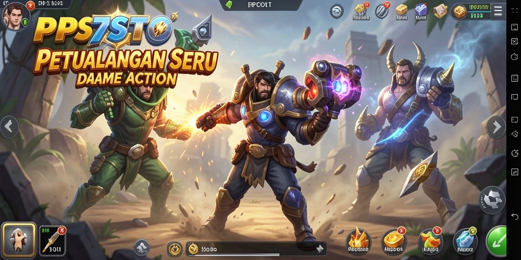 Tampilan gameplay PP7SLOT yang seru dan mendebarkan.