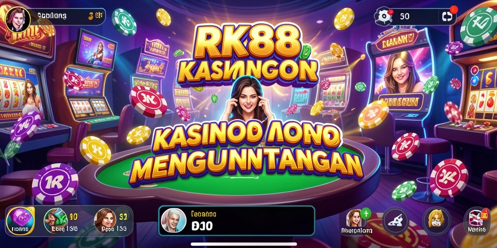 Gameplay seru dan menarik di RK88 yang membuat pemain betah berlama-lama.