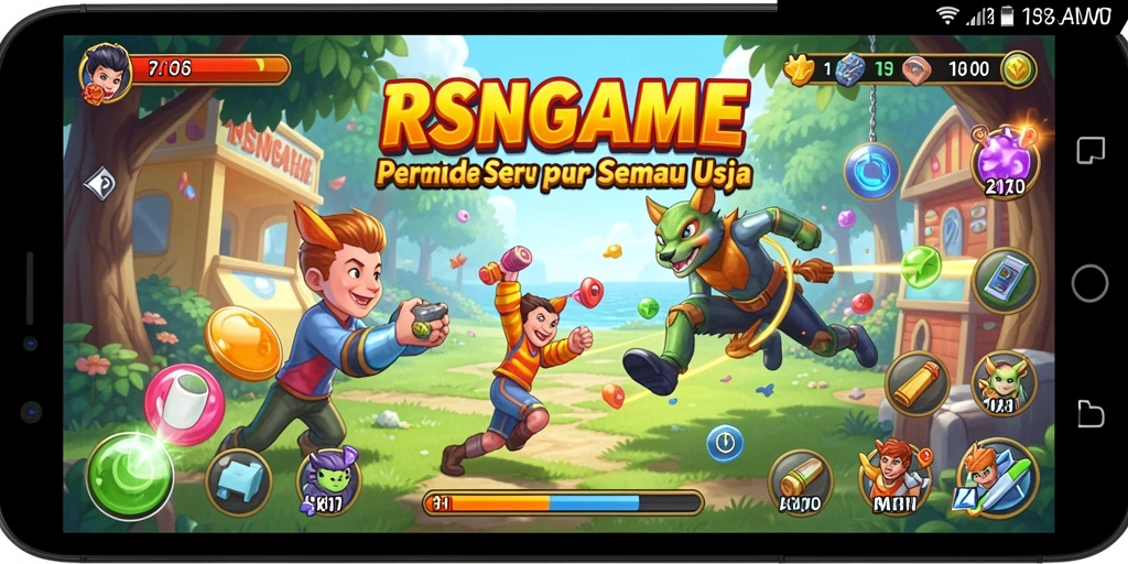 Gameplay mendebarkan di RSNGAME dengan grafis menawan