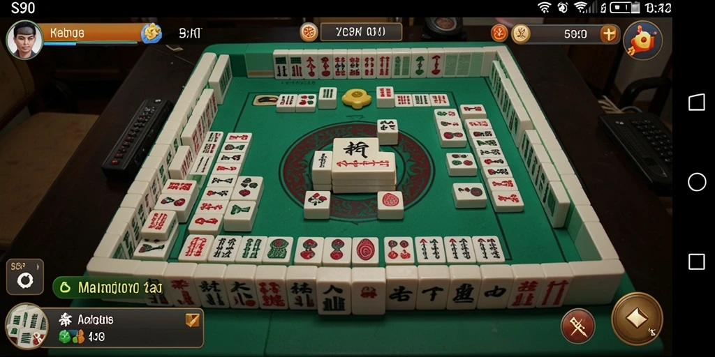 Tampilan game Mahjong S80 dengan papan permainan yang menarik.