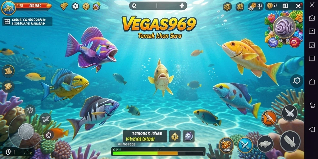 Tampilan menarik gameplay Tembak Ikan di VEGAS969.